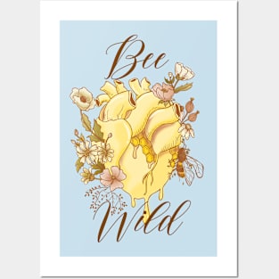 Bee Wild Posters and Art